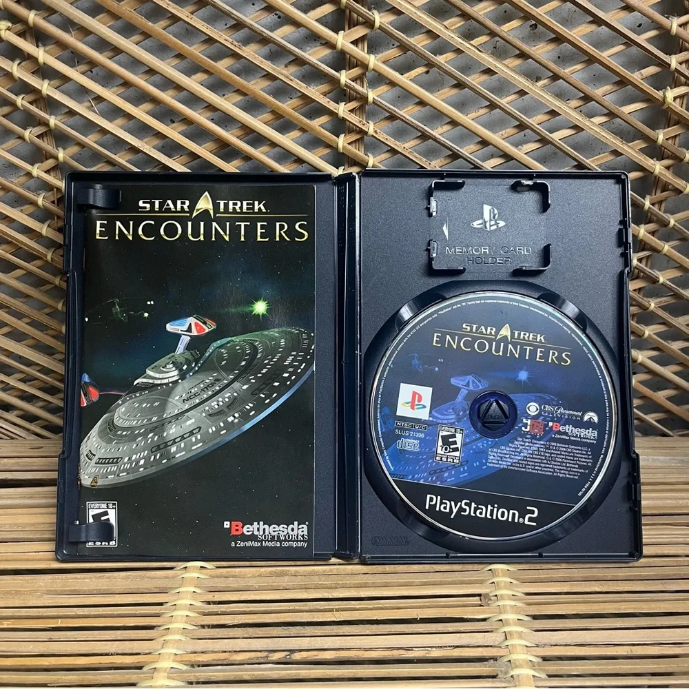 Star Trek Encounters Sony PlayStation 2 PS2 Complete